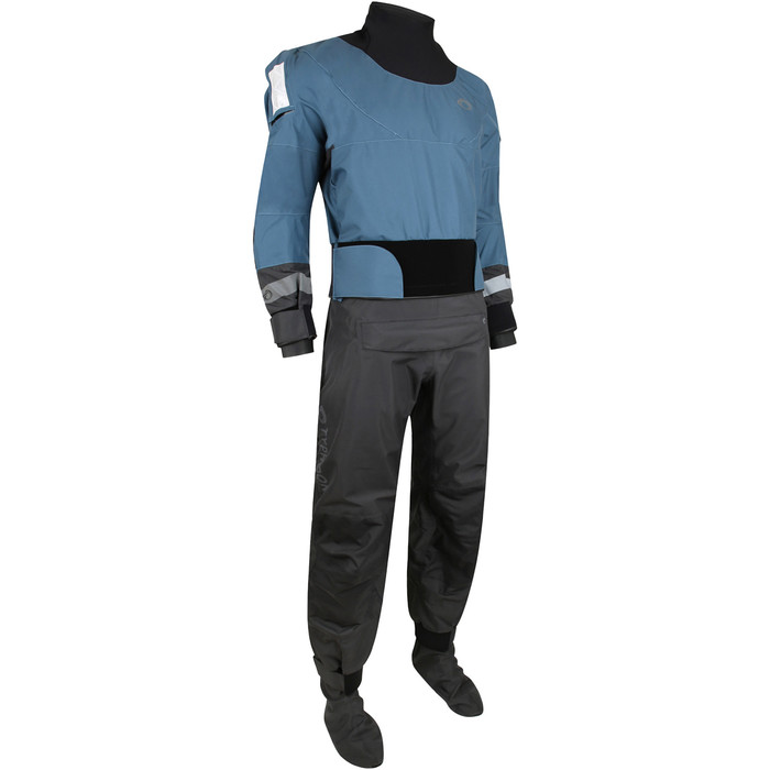 2023 Typhoon Multisport 2.0 Back Zip Drysuit 100198 - Teal / Graphite